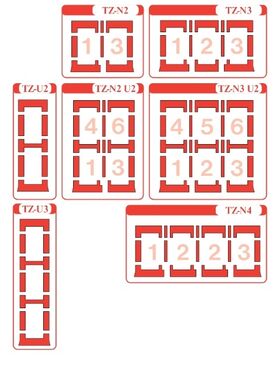 Raccordement Optilight TZ jusqu’à 45 mm (tuiles de toiture)