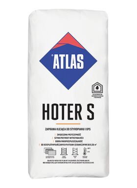 Atlas Hoter S – mortier de collage pour application de XPS et EPS