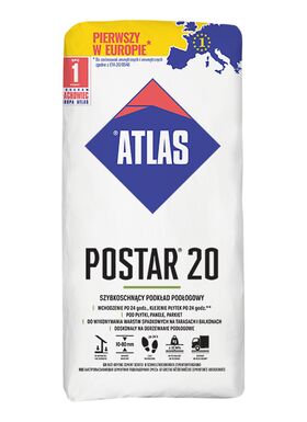 ATLAS POSTAR 20, chape ciment à séchage rapide (10-80 mm)