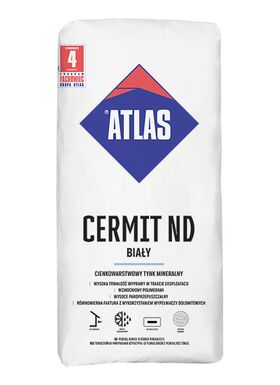 Atlas Cermit ND - enduit de parement minéral mince