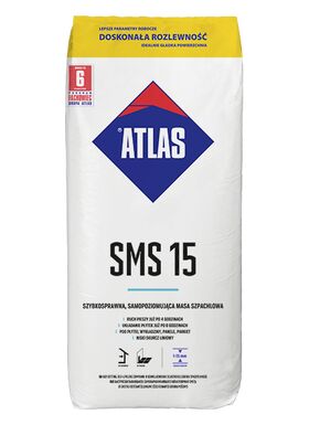 ATLAS SMS 15, ragréage auto-lissant à prise rapide (1-15 mm)