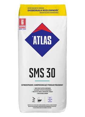 ATLAS SMS 30, ragréage auto-lissant à prise rapide (3-30 mm)