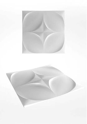 Panneaux en gypse POLARIS (72x72 cm)