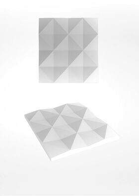 Panneaux en gypse KARAT (72x72 cm)