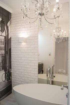 PARMA 01, brique en gypse pour intérieur avec joint intégré