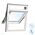 SkyFens SkyLight PLUS TERMO | PVC Fenêtre de toit à double, VSG vitrage, à pivot haut, du groupe suisse Arbonia